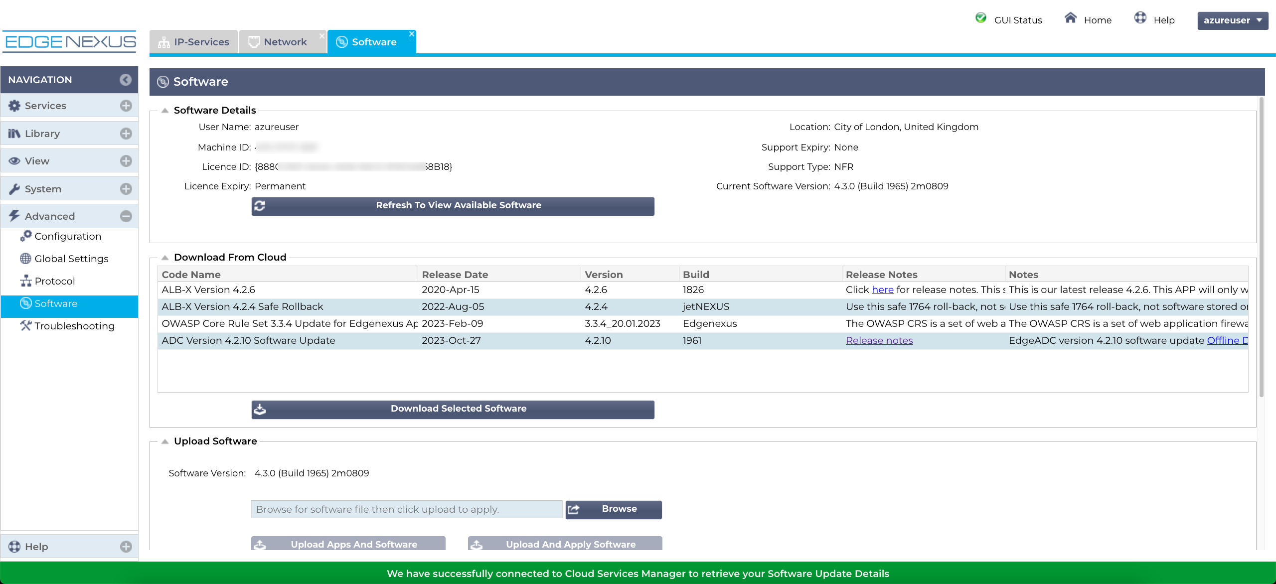 Download and import the App using direct download