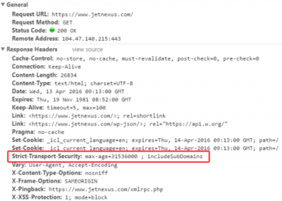 http security header