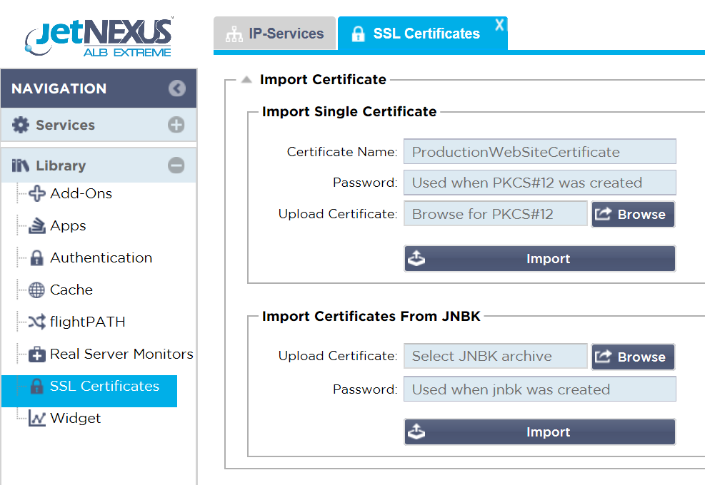Test Drive SSL Config