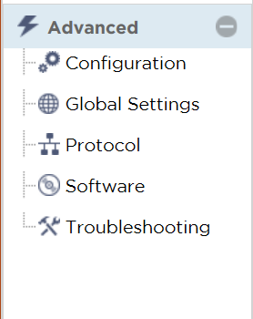 real servers Advanced setting