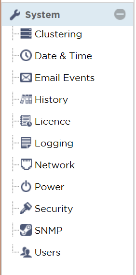 Test drive System Menu