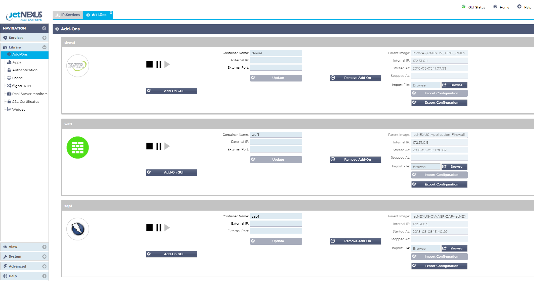jetnexus ALB APPS