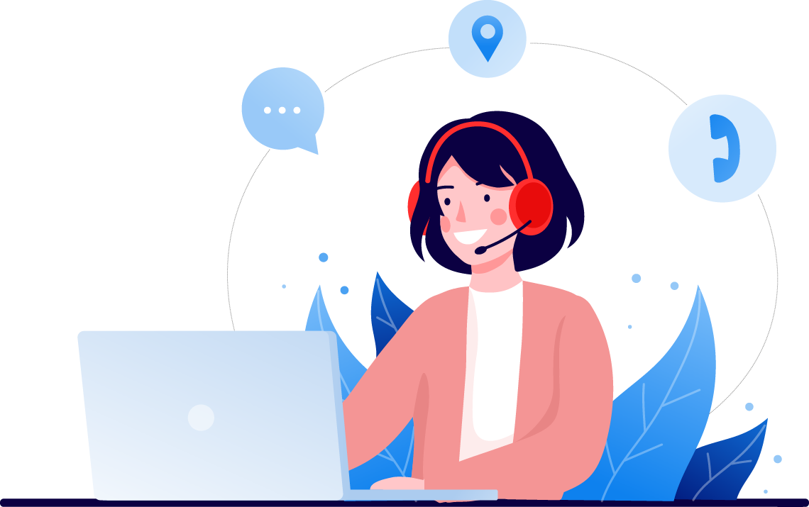 contact support background