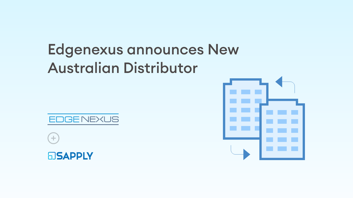 Edgenexus announces New Australian Distributor SAPPLY