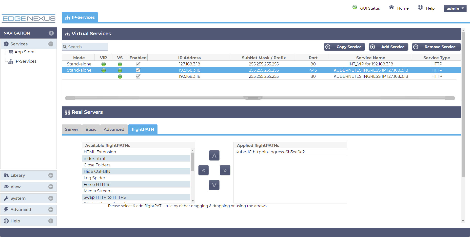 Edgenexus Kub-IC Ingress Controller for Kubernetes