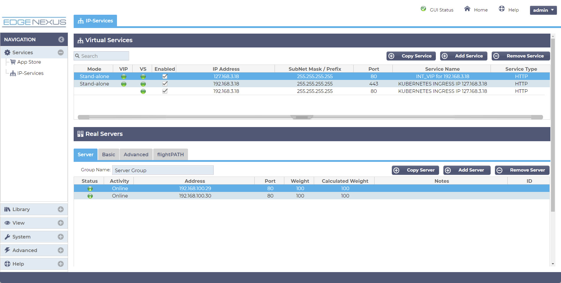 Edgenexus Kub-IC Ingress Controller for Kubernetes