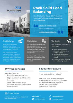 The Dudley Group NHS Foundation Case Study